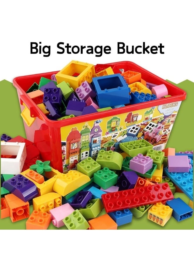 Big Building Blocks - 166 pcs Storage Box