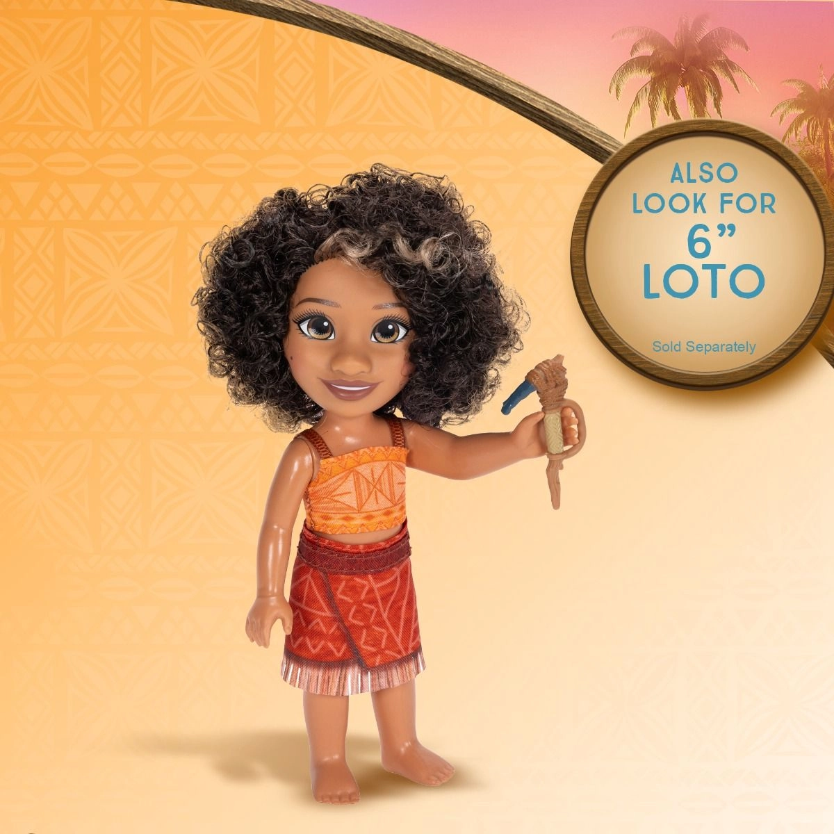 Moana Figure - 6-Inch + Loto Figure