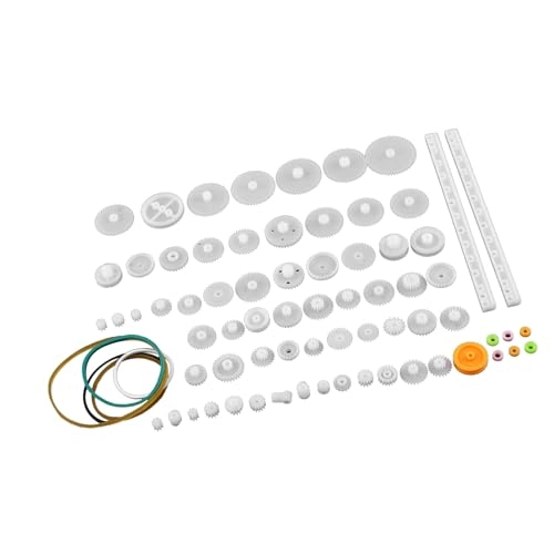 Plastic Gears Gear Pulley Set - Erector Sets 75 kinds Gear kit