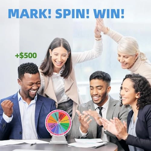 Spin Wheel Board - 1 2 Piece Set