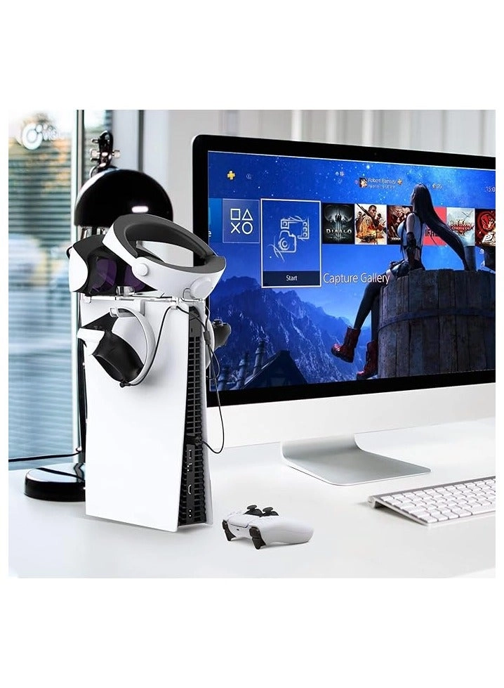 4 in 1 Controllers Charger Dock Kit - Fast Charging Type-c Multicolour