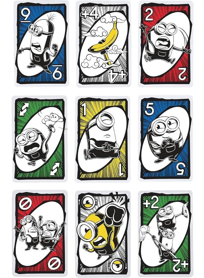 UNO: Minions - The Rise of Gru - Card Game 112 Cards