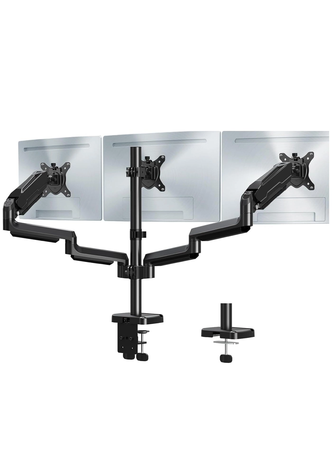 Triple Monitor Desk Mount - 3 32 Inches 75x75mm 100x100mm