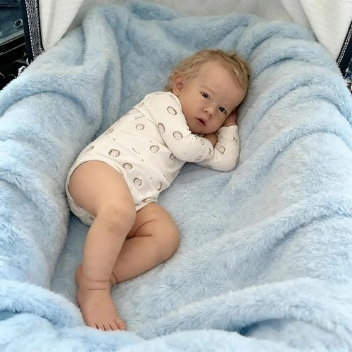 Liam Reborn Baby Doll - 20 inch Vinyl Boy Blonde Hair Ages 3+