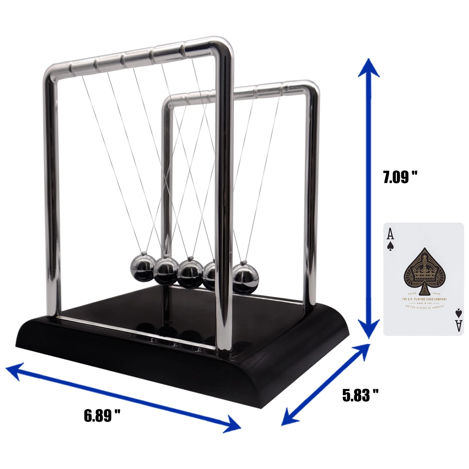 Newtons Cradle - Science 5 Balls