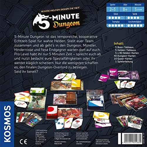 5-Minute Dungeon: True Heroes Against Time (German)