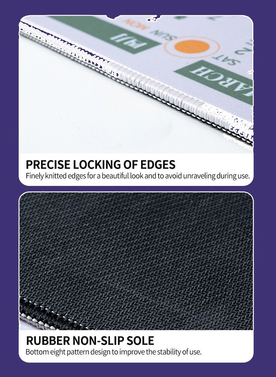 Anime Large Rubber Gaming Mouse Pad - 80x30 cm