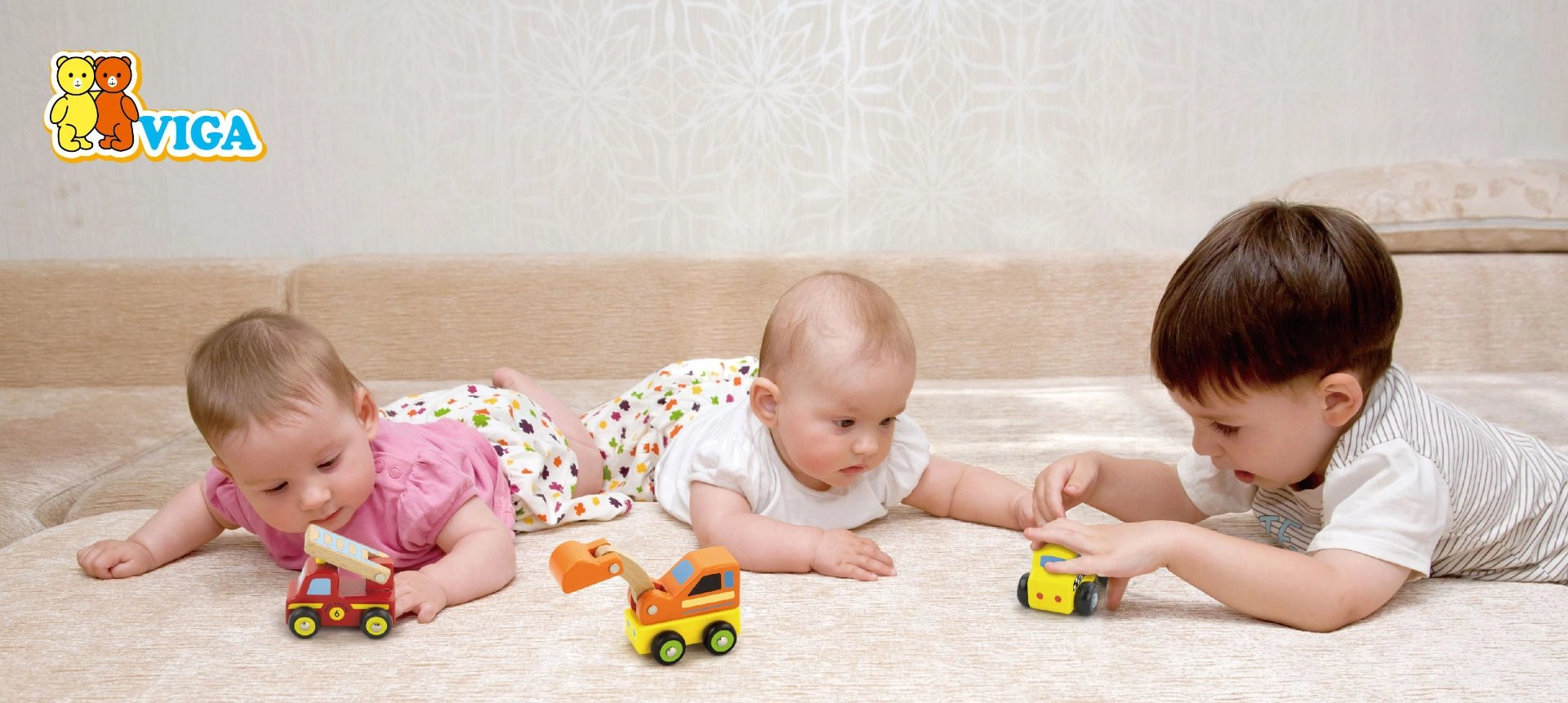 Mini Vehicles Set - 6pcs