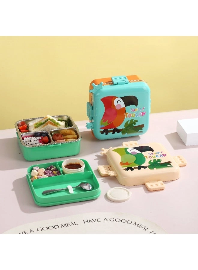 Carnival Super Birdy Lunch Box - 1120ml+70ml