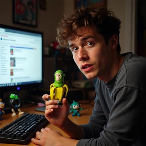 Italian Brain Red Figures (Italian toy Brainrot) 8 pcs