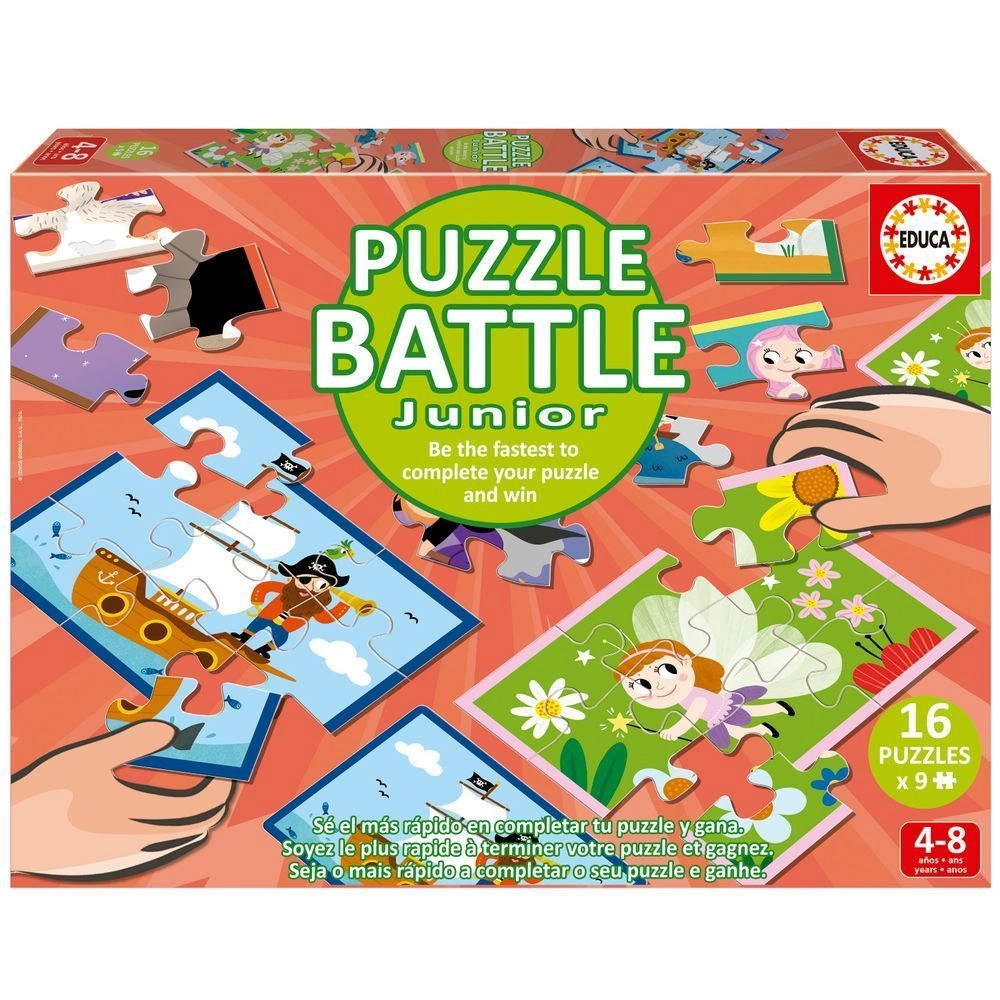 Educa Battle Junior Miscellany Puzzle (RTT-20118) - 144 pcs