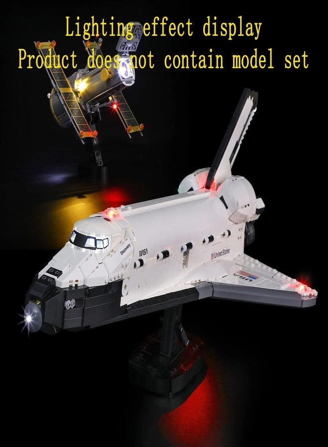 LED Light Kit - Compatible with Lego NASA Space Shuttle Discovery Creator 10283