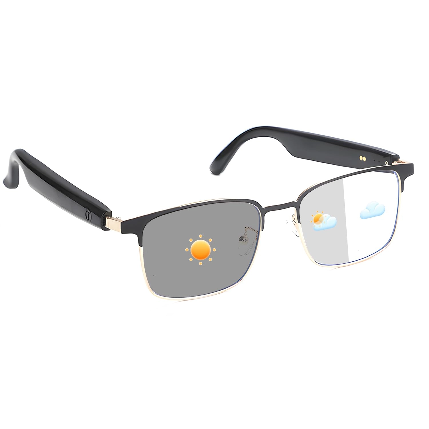 Smart Glasses - Auto Power On/Off Bluetooth UV400/Blue Light Protection