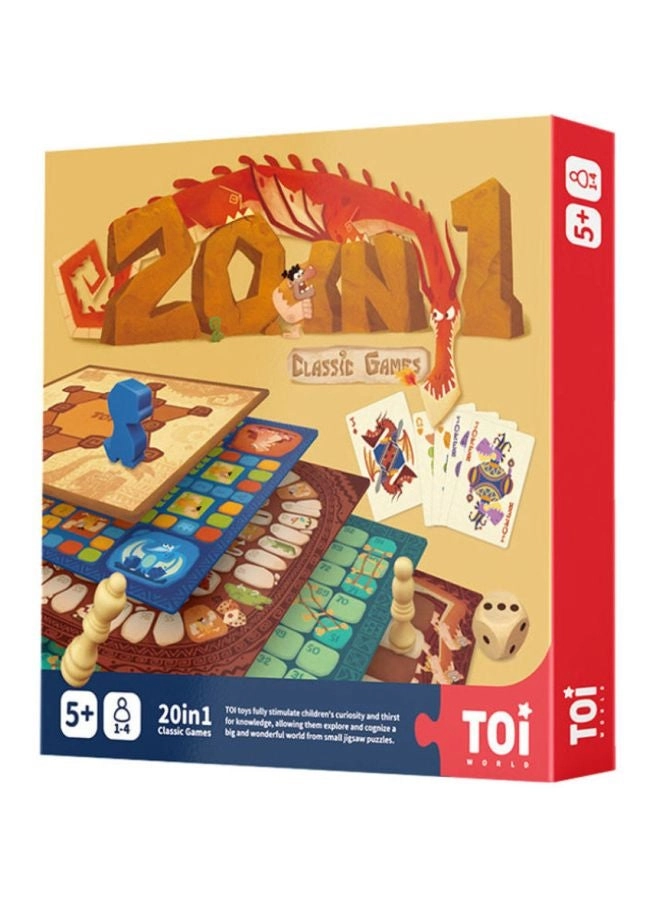 Dragon And Treasure - 20 In 1 Card Game