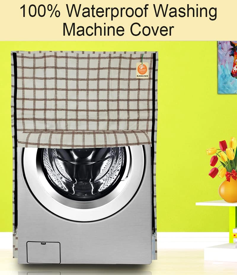Front Load Washing Machine Cover - Washable Dustproof 23x23x33