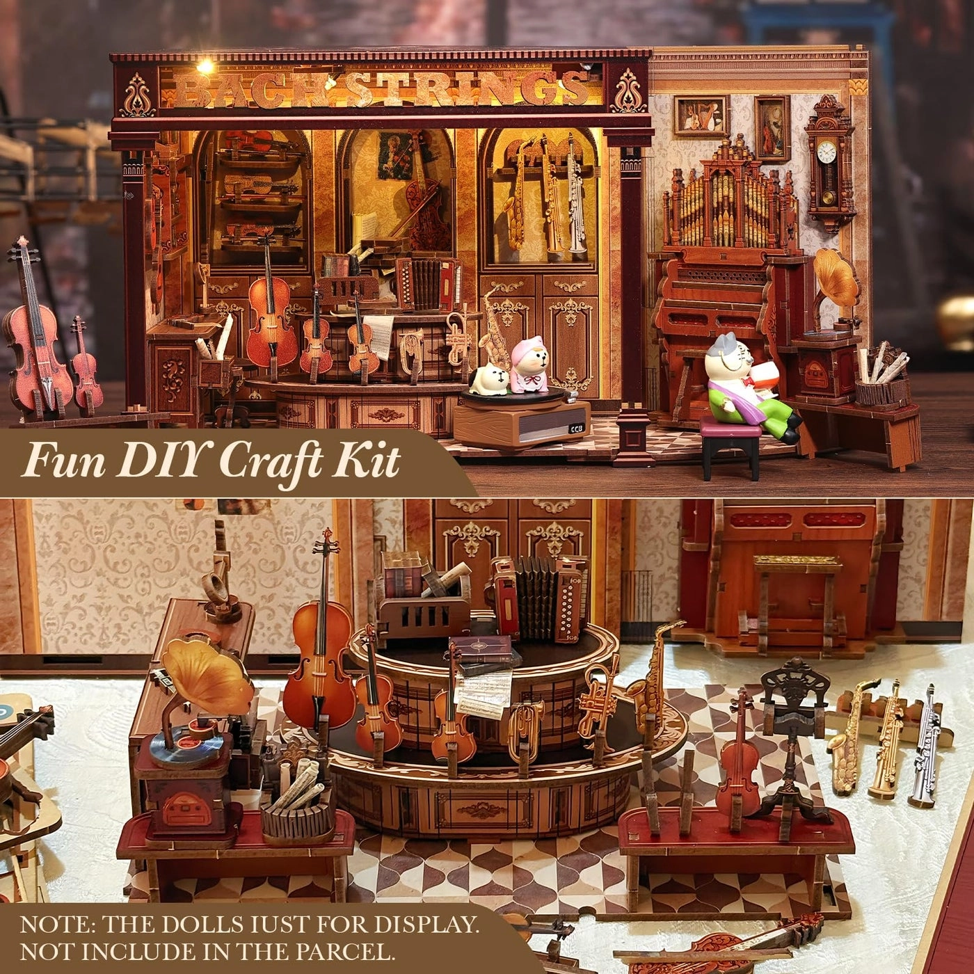 Book Nook Kit - Corner Coffee Shop