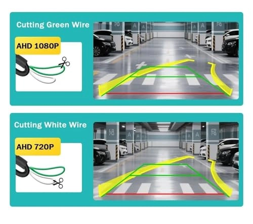 Rear View Parking Camera - Night Vision Wire