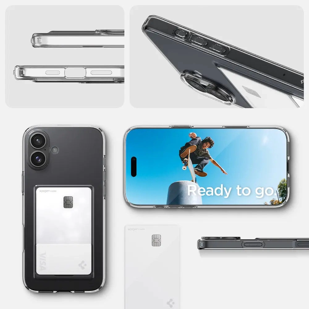Liquid Crystal MagFit Clear Case for iPhone 16 Plus