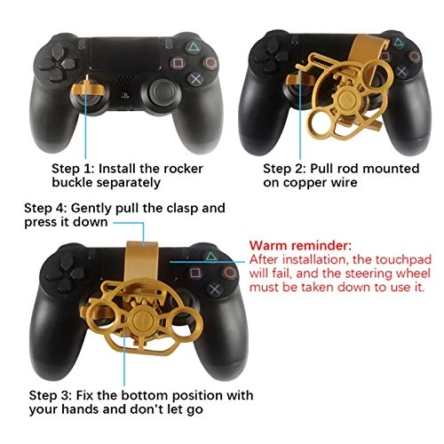 Mini Steering Wheel - red PC