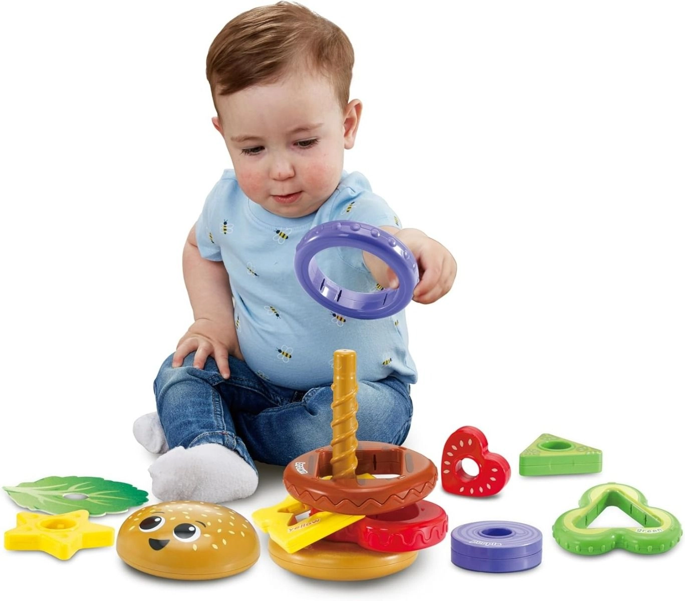 Build-A-Burger - Suitable for 18 to 36 Months 6 pieces