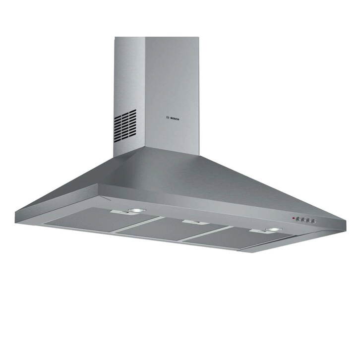 TAJ Electronics DWP94CC50M - Wall-Mounted 90 Cm Stainless Steel
