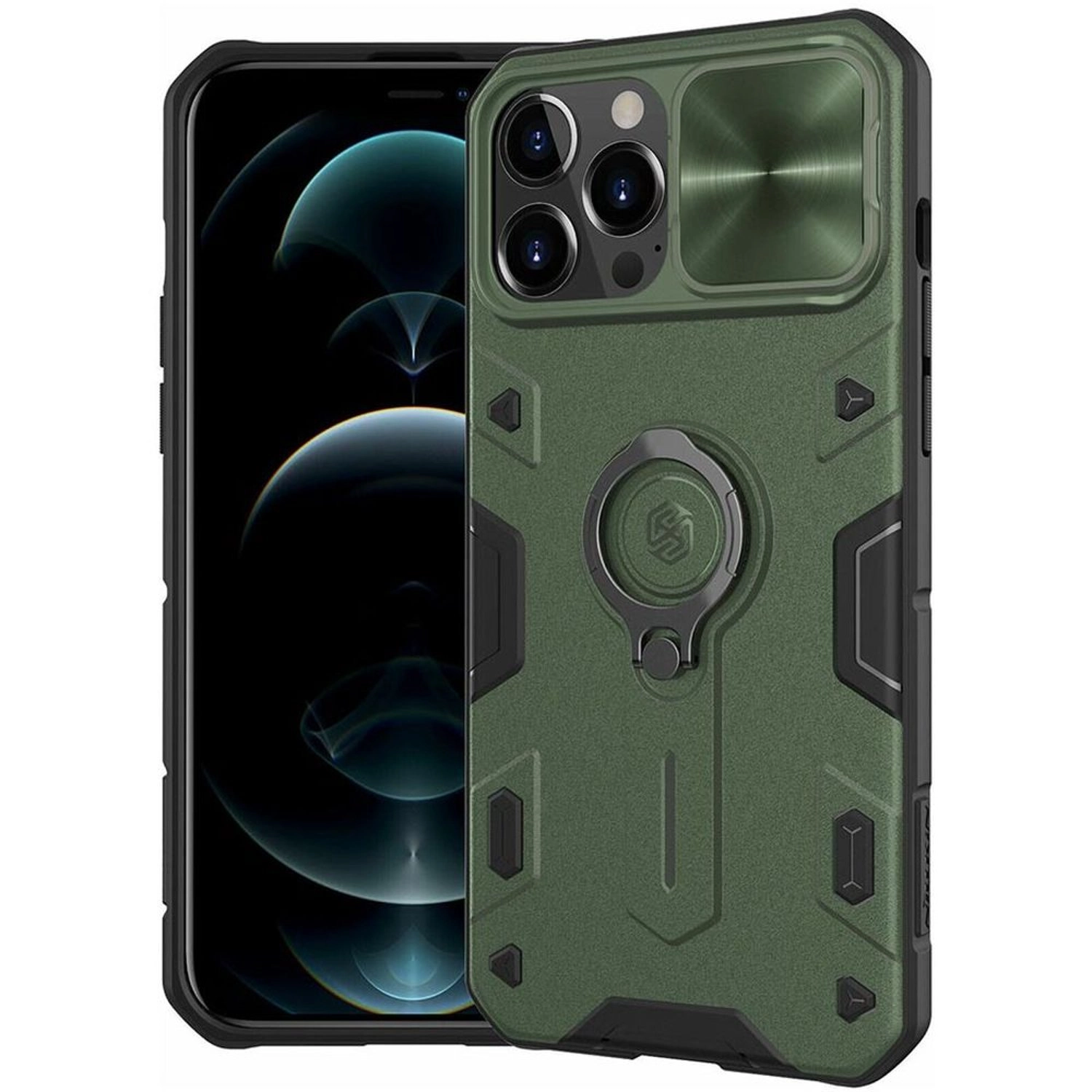 Armor Magnetic Back Case for iPhone 13 Pro Max