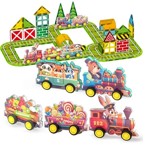 Magnetic Tiles - Kid 30 pieces