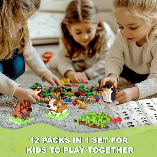 Party Favor for Kids Building Set - 12pcs