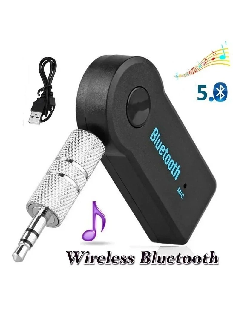Bluetooth Audio Receiver - 3.5mm Socket Built-In Rechargeable Li-ion Battery