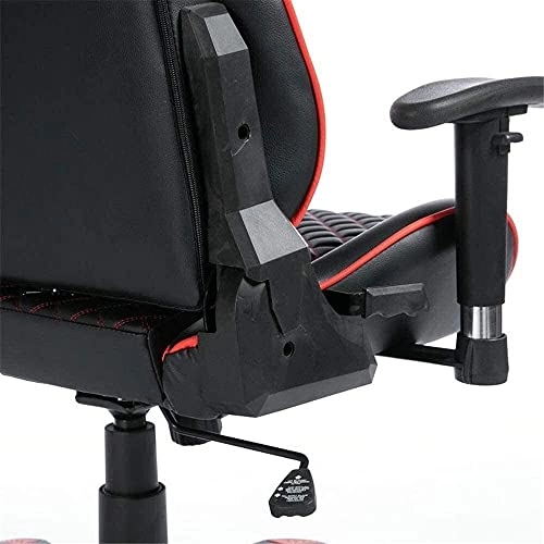 Desk Chair - PU Leather Brown High Back