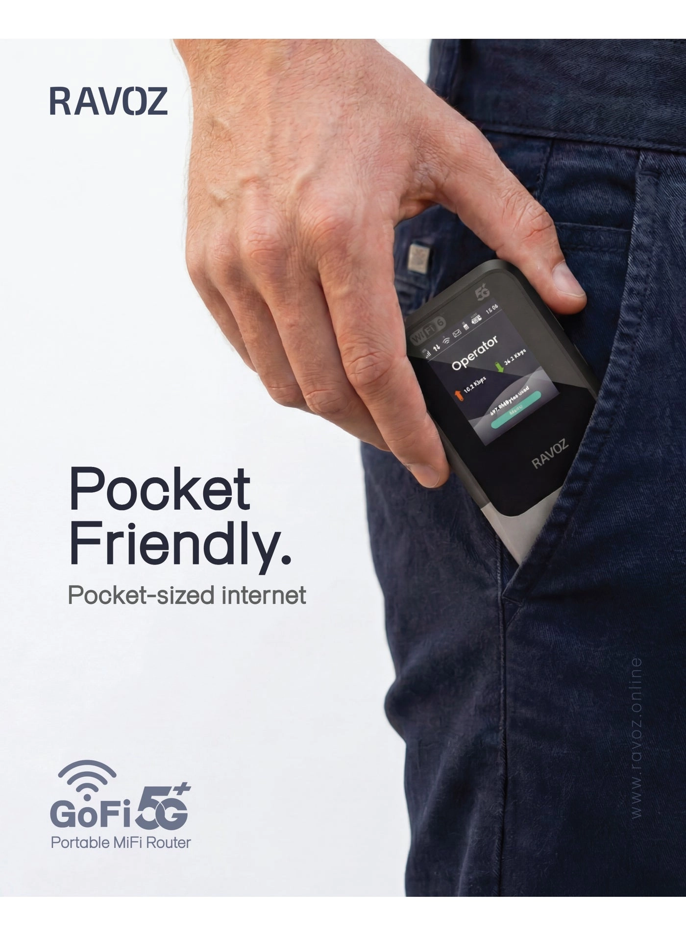 GoFi 5G+ - 2.6Gbps Wi-Fi 6