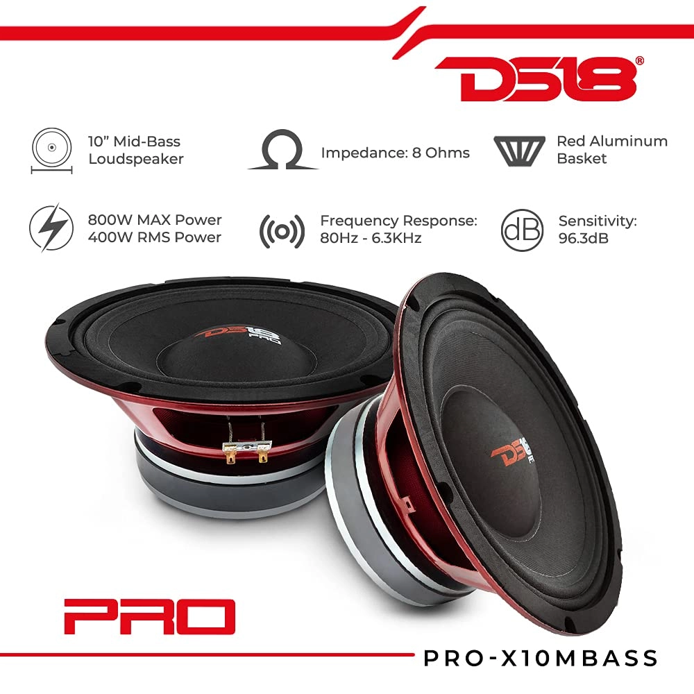 PRO-X10MBASS - 10\" Midbass