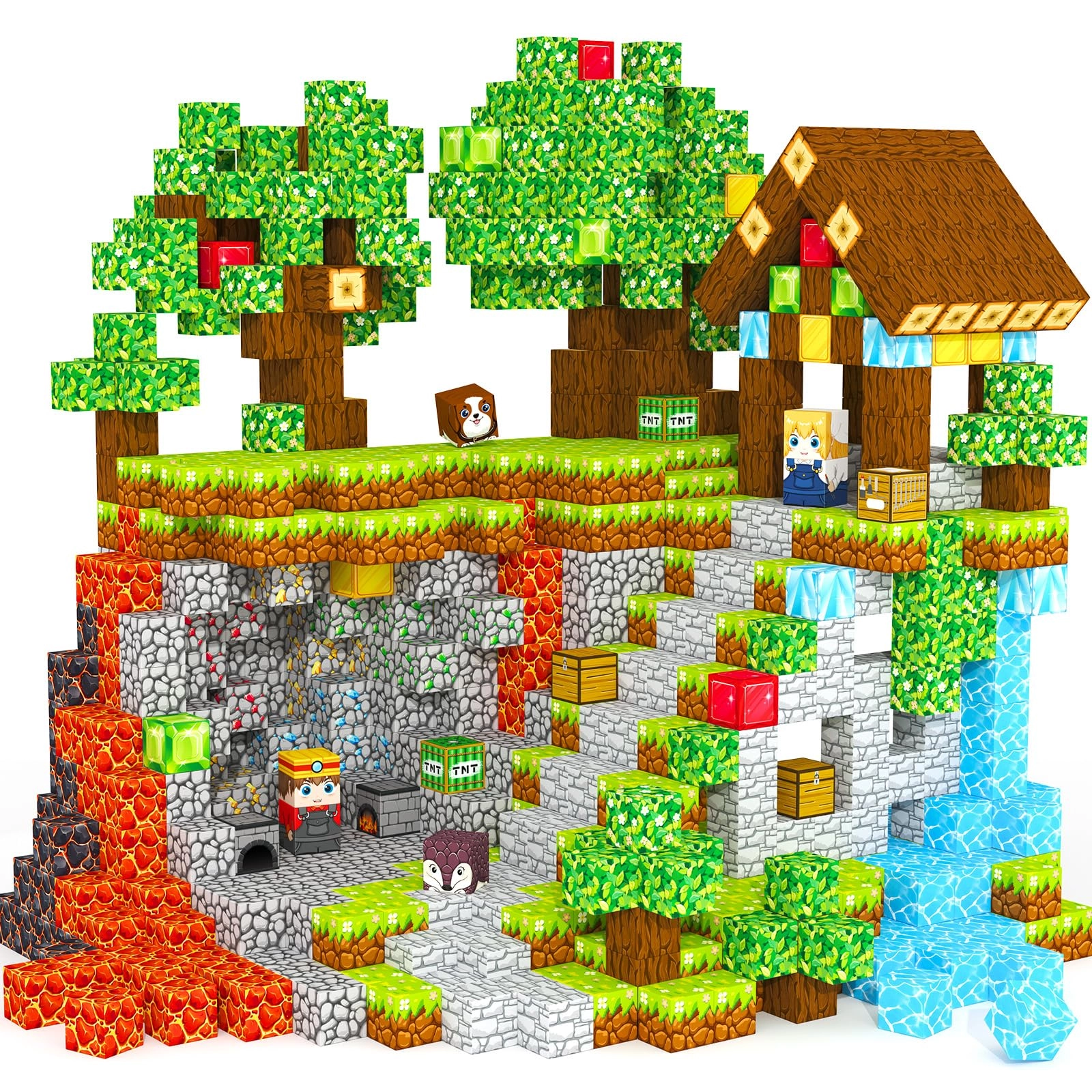 ORZbb Magnetic Blocks - 100pcs