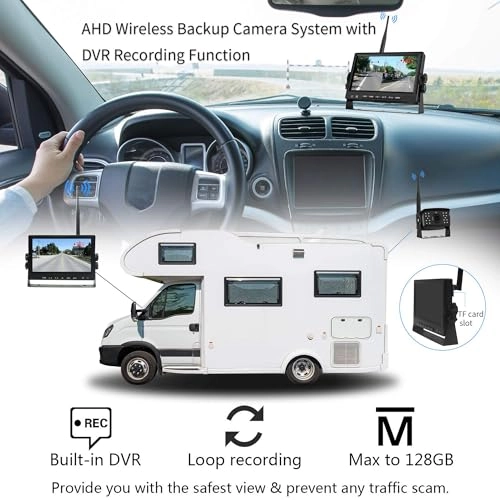WS-7AHD-2CAM - Night vision Wireless 1.3 million pixels