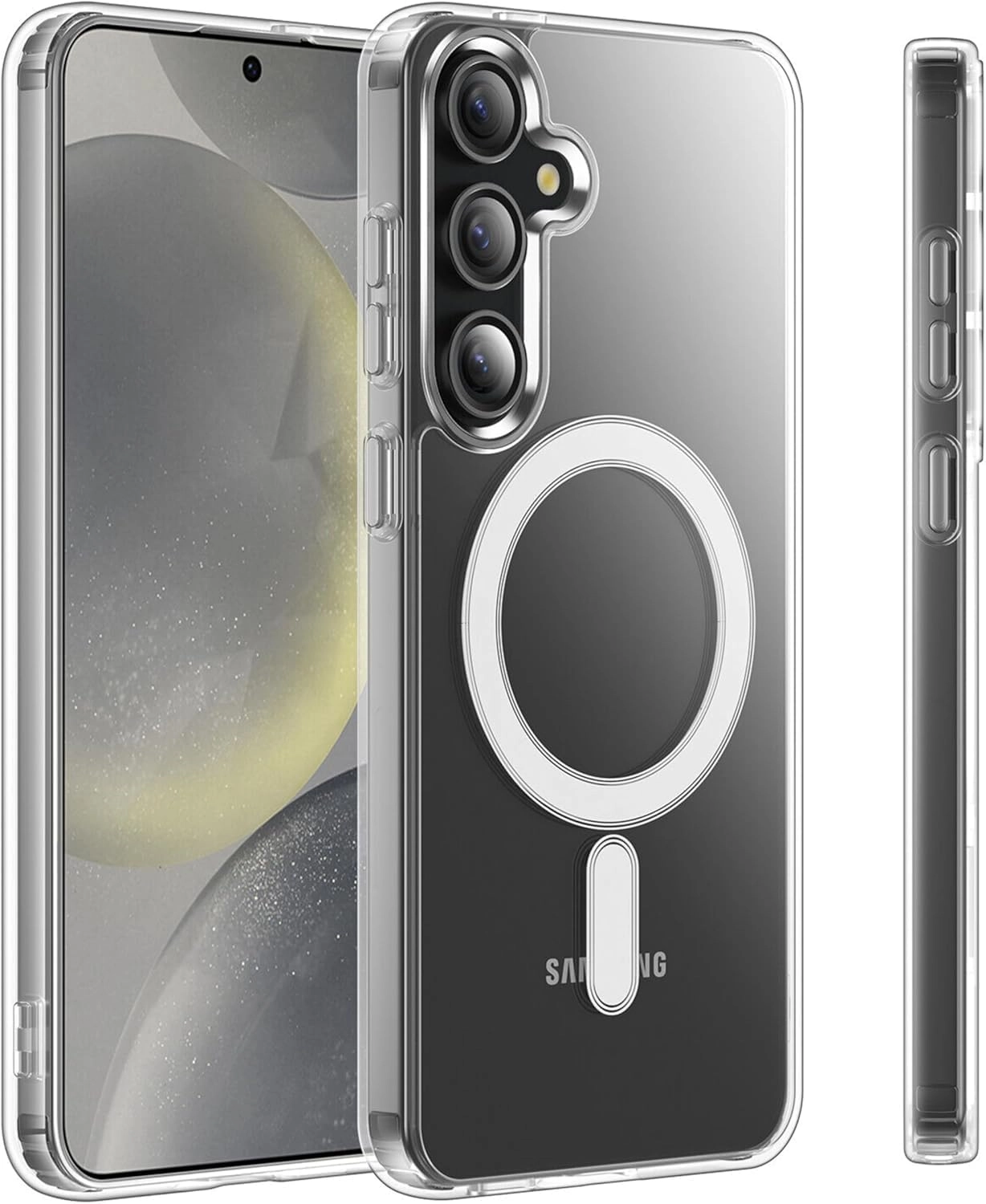 Protect Magnetic Case Clear Case for Samsung Galaxy S25 Plus