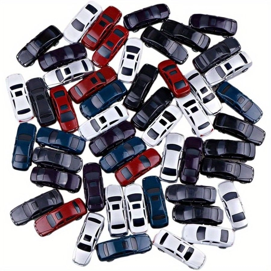 Generic Mini Car Sedan Models - 1:100 durable plastic