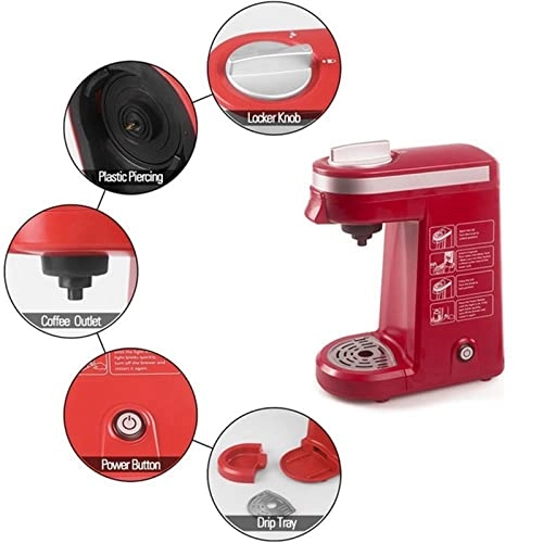 Coffee Machines Home Office Espresso Capsule Small Coffee Machine - 5-10 cups 19 Bar