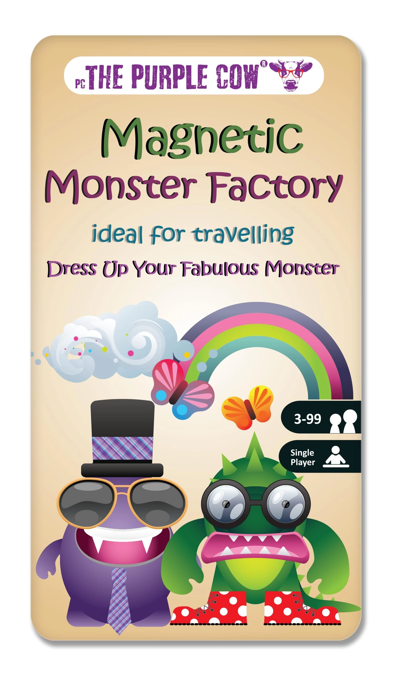 The Purple Cow Monster Factory - 3 years and up