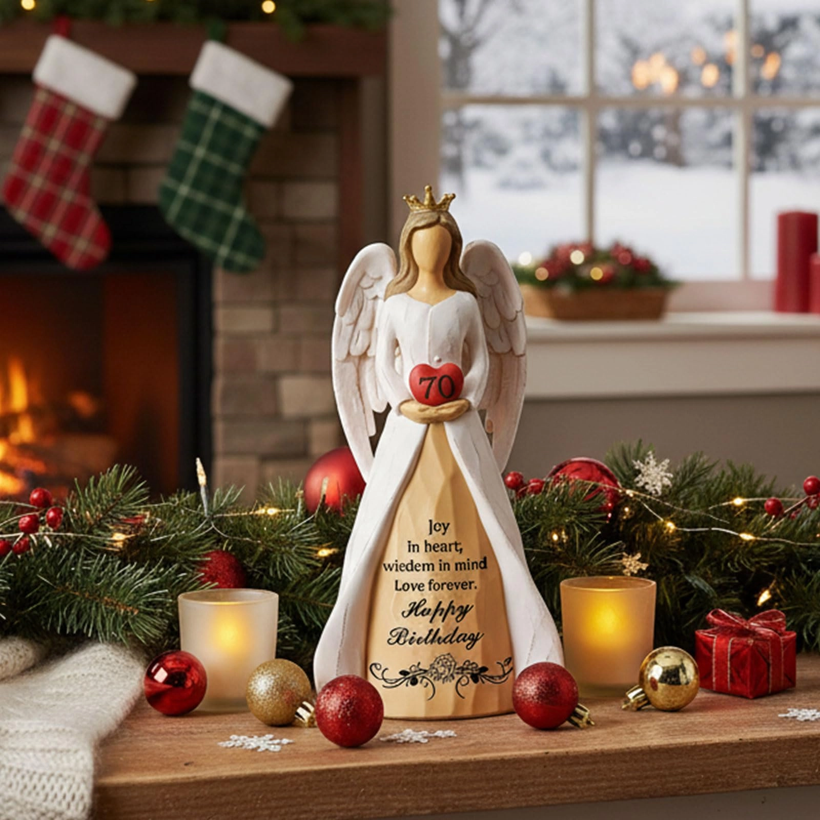 NAN ZAI NAN FANG Angel Statue - Resin