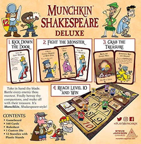 Munchkin: Shakespeare Deluxe - Card Game