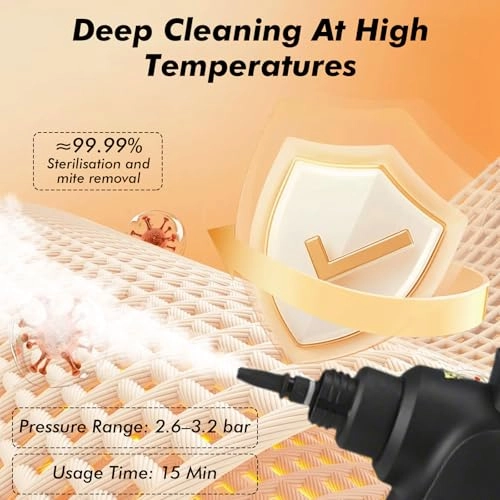 Handheld Steam Cleaner - 2.6-3.2 bar 350 ml