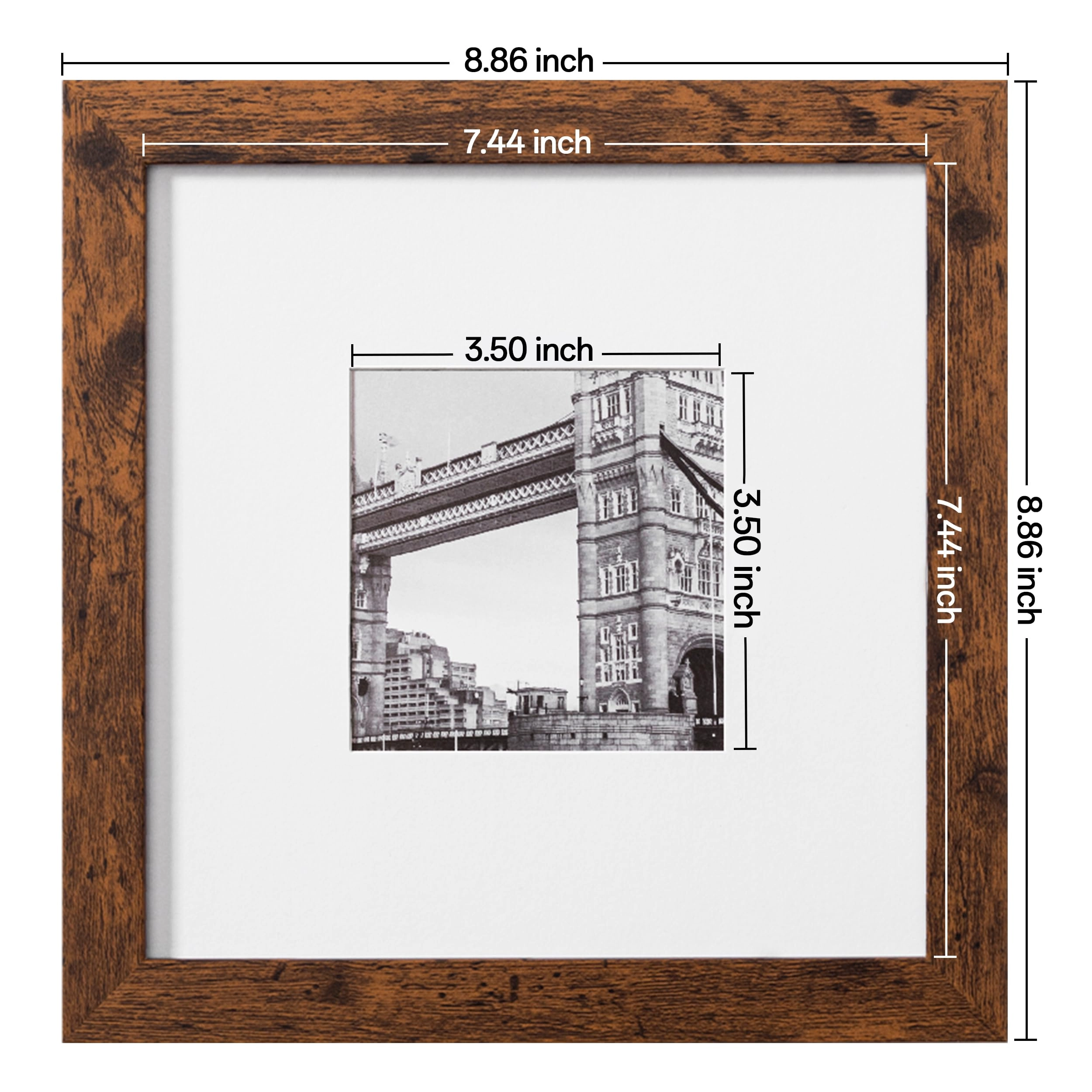 Picture Frames - 8x8 for 4x4 9