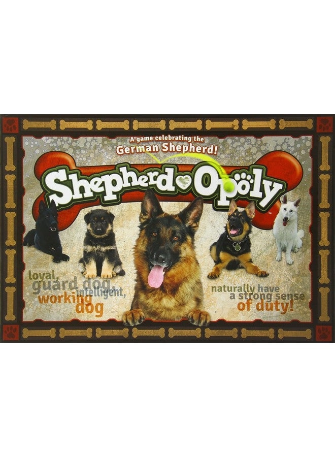 Late for the Sky German Shepherd-opoly - English