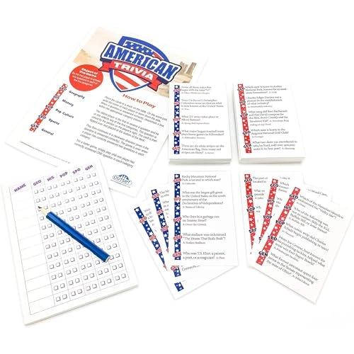 American Trivia - 1,000 Questions 5 Categories