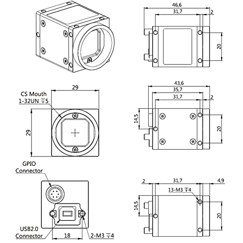 Machine Vision Industrial Camera