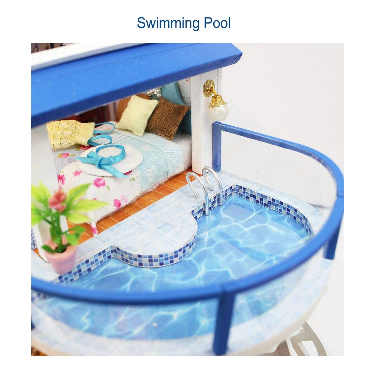 Miniature Dollhouse Kit - Blue Sea Legend 1:24 Scale