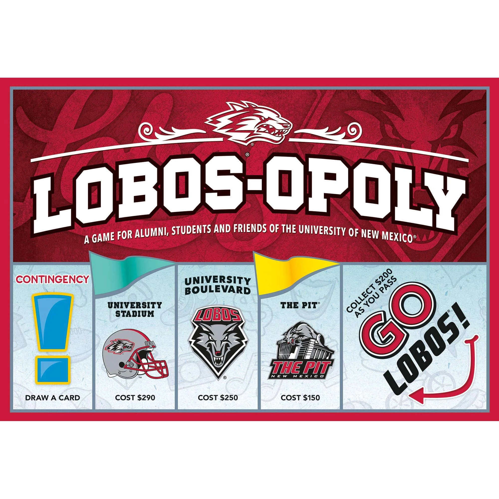 Late for the Sky Lobos-Opoly: University of New Mexico