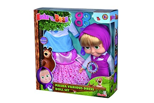 Masha Doll - 2 extra Dresses 30cm