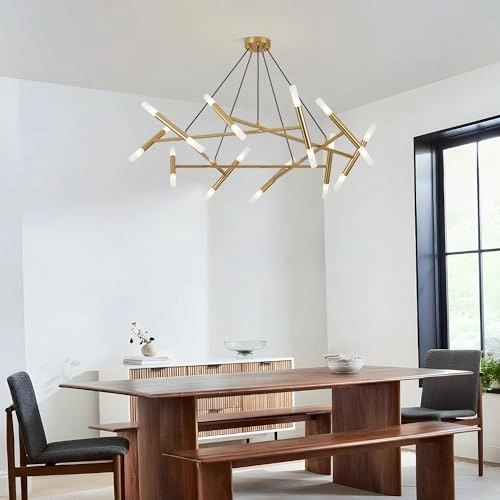 Sputnik Chandelier - 20-Light Gold G4