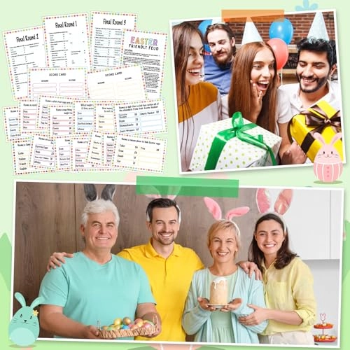 Easter Friendly Feud Quiz Games - English 18 years and up